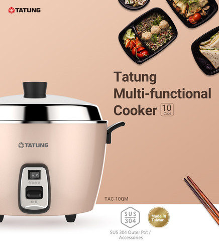 Premium Stainless Steel TAC-10QM (10 Cups) Tatung Singapore