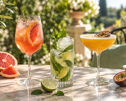 Summertime cocktails