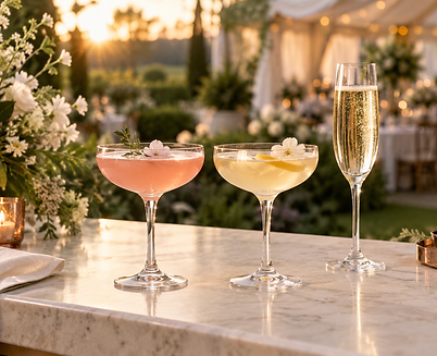 Wedding cocktails