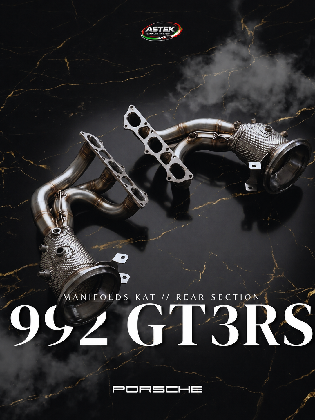 Astek Exhaust Porsche 992 GT3 RS