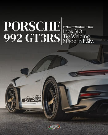 Porsche 992 GT3RS Performance Astek Exhaust Scaricho Sportivo