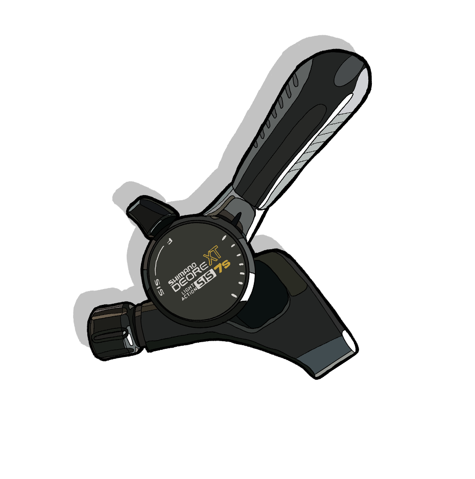 A Look Back at the M732 Shimano XT Thumbshifter