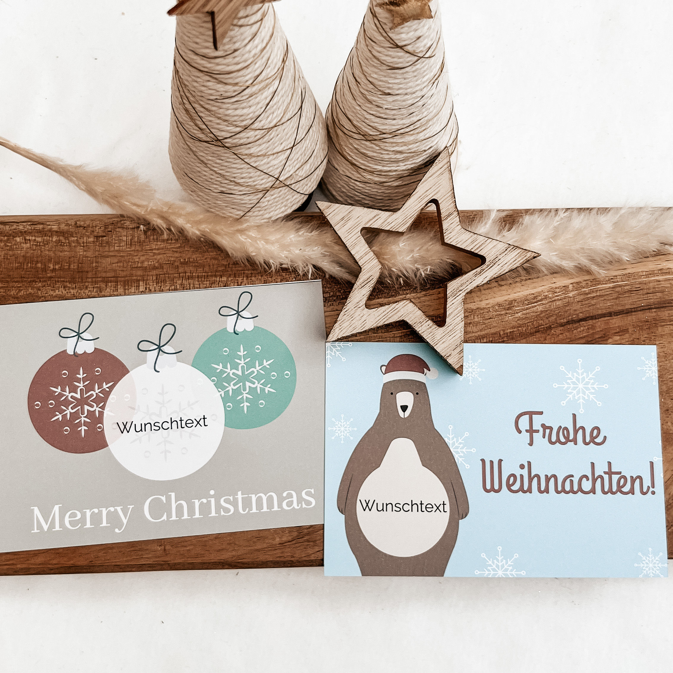 Rubbelkarte Weihnachten 3 motive