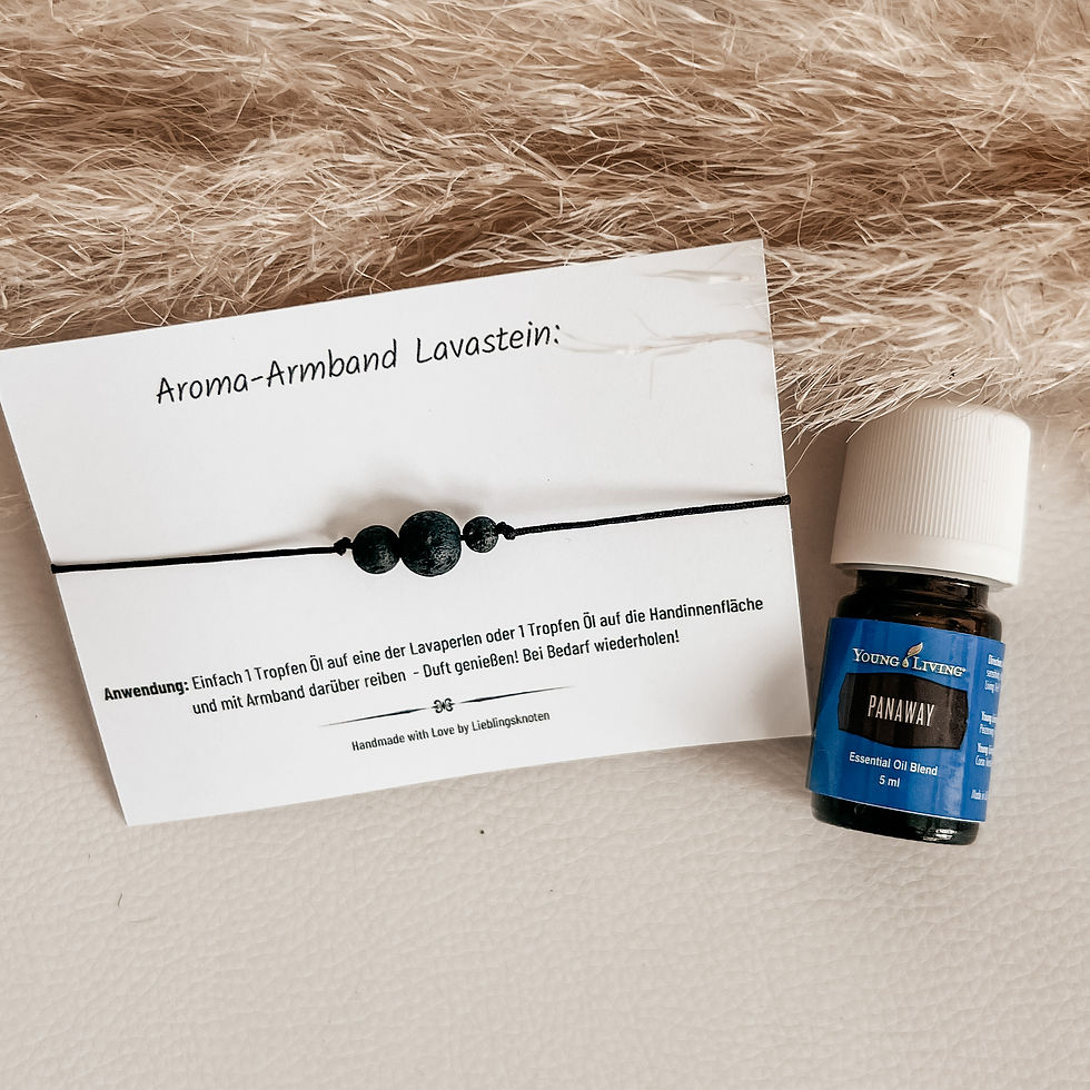 Miniaturbild: Aromaschmuck Armbänder "Lava - Colour"