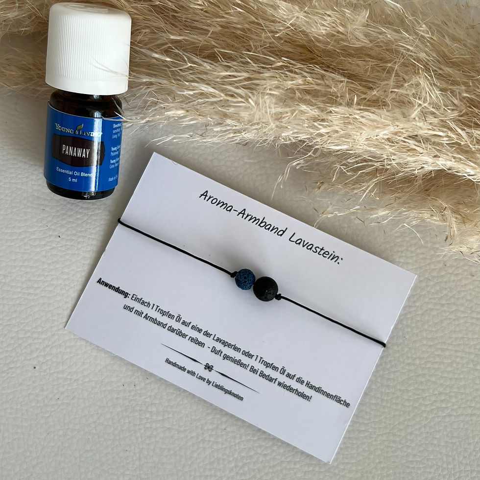 Miniaturbild: Aromaschmuck Armbänder "Lava - Colour"