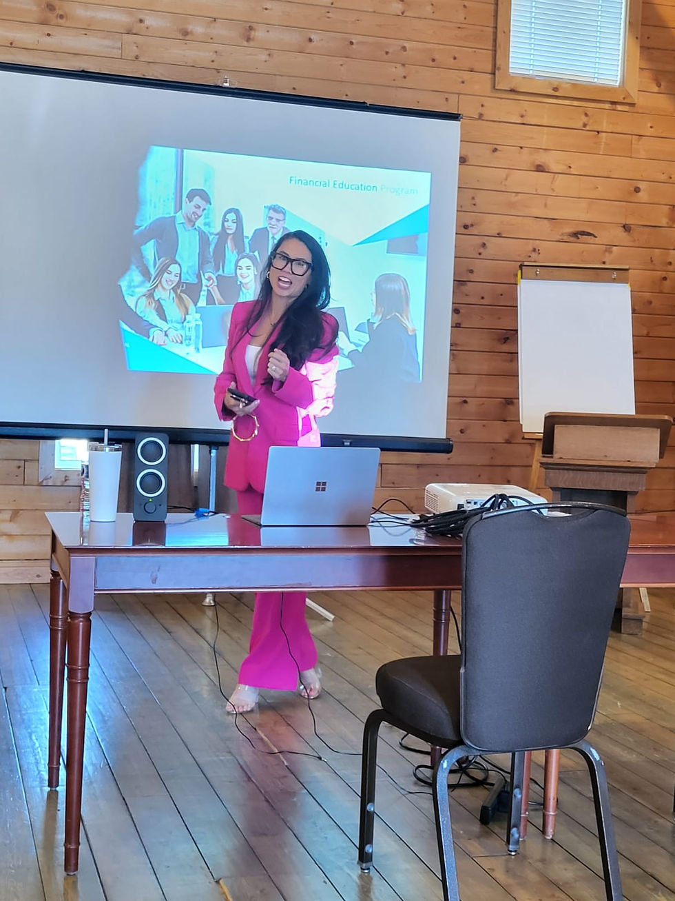 Jennifer on Financial Wellness Intro