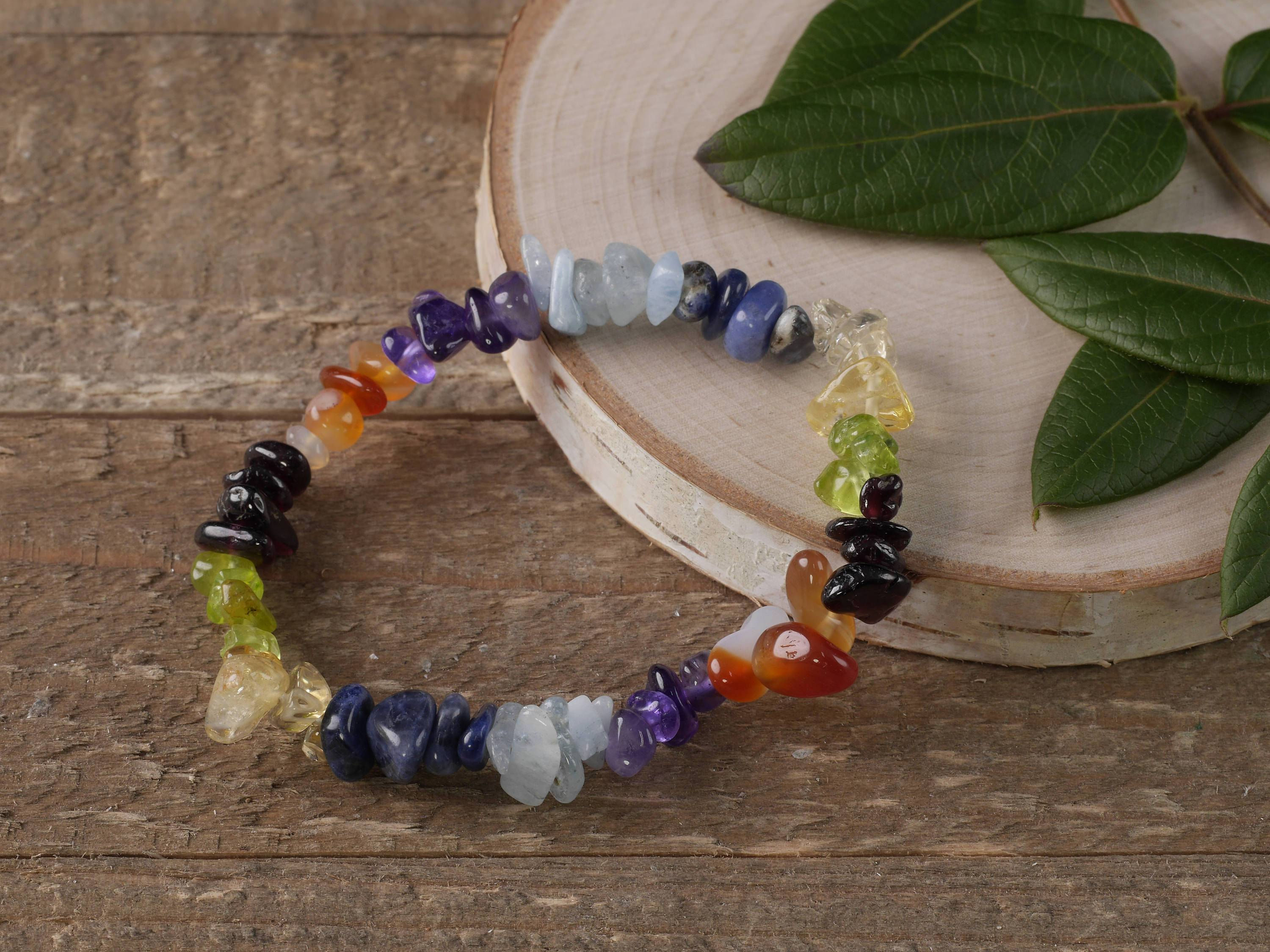 Chakra Chip Bracelet