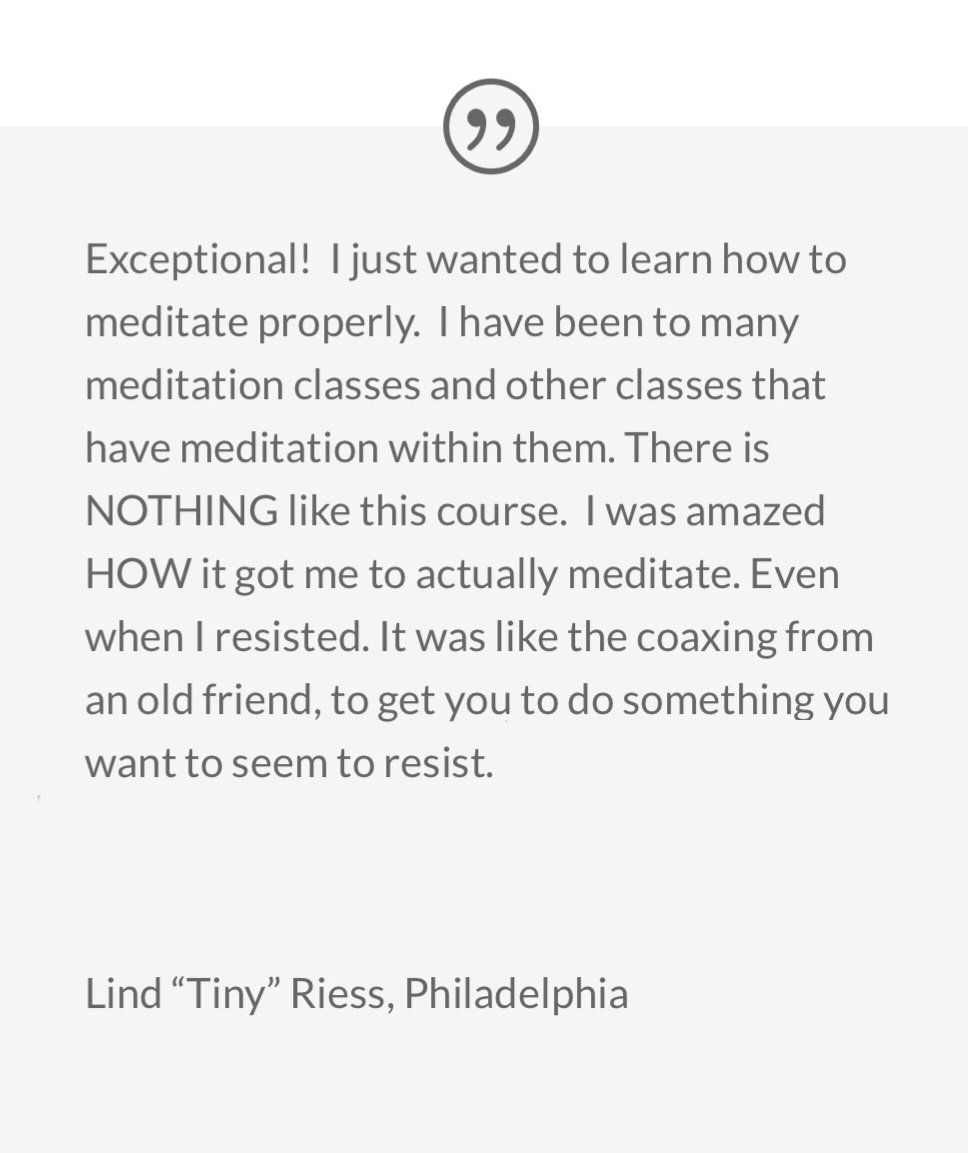 Thumbnail: Certified Meditation Teacher Course