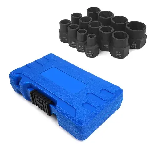 Miniatura: Juego De 13 Extractores De Impacto Para Tuercas Birlos