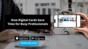 How Digital Cards Can Save Time for You as a Busy Professional