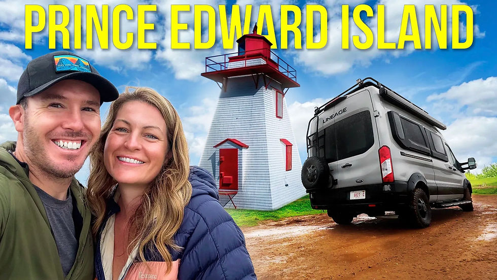 RVing Lighthouses, Beaches, & World-Famous Sea Food (Prince Edward Island)