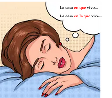 Relativas precedidas de preposición