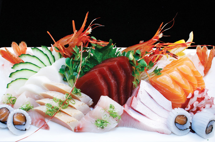 Arranged Food and Objects