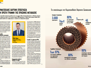 PACK INSIGHTS: Κυματοειδής Χάρτινη Συσκευασία: Στην πρώτη γραμμή της Πράσινης Μετάβασης