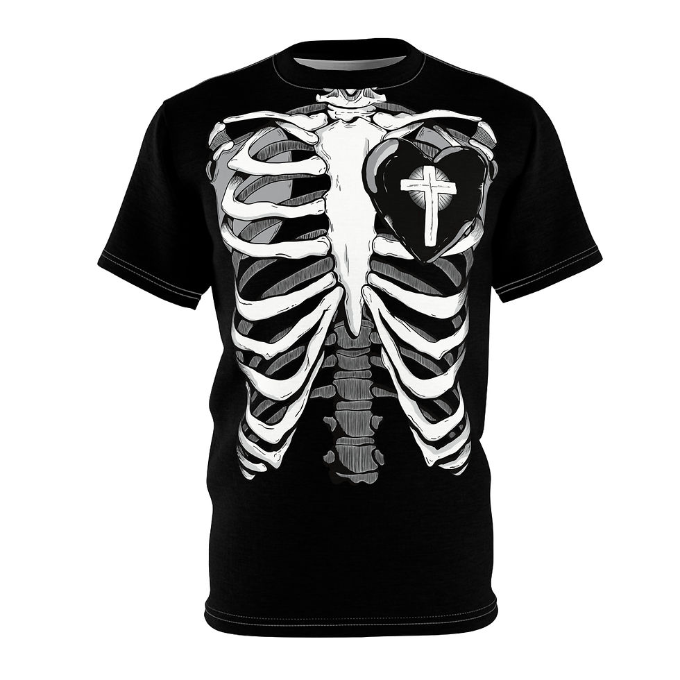 Samuel Skeleton Shirt by Warship Apparel Co.