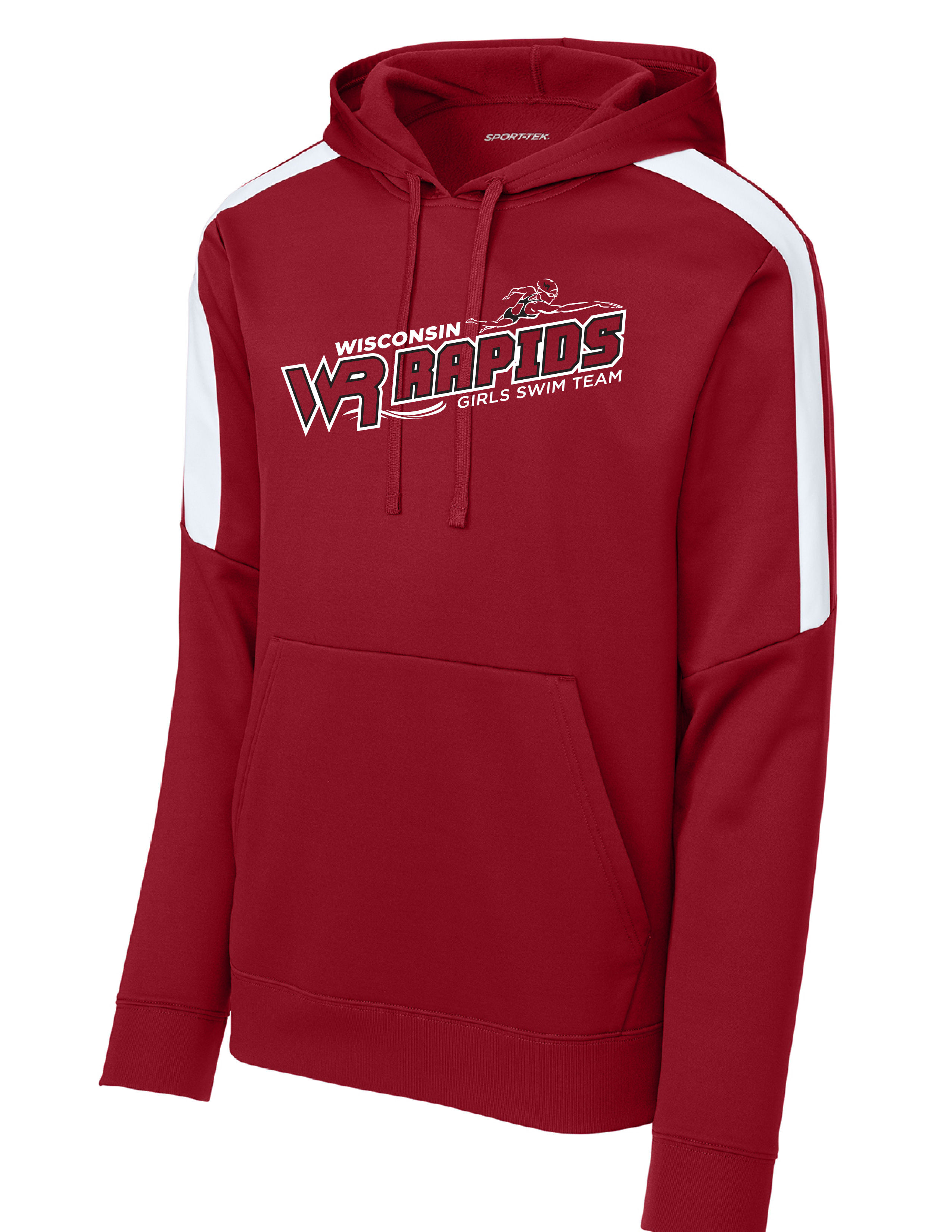 Girls Swim Sport-Tek® Fleece Pullover Hoodie