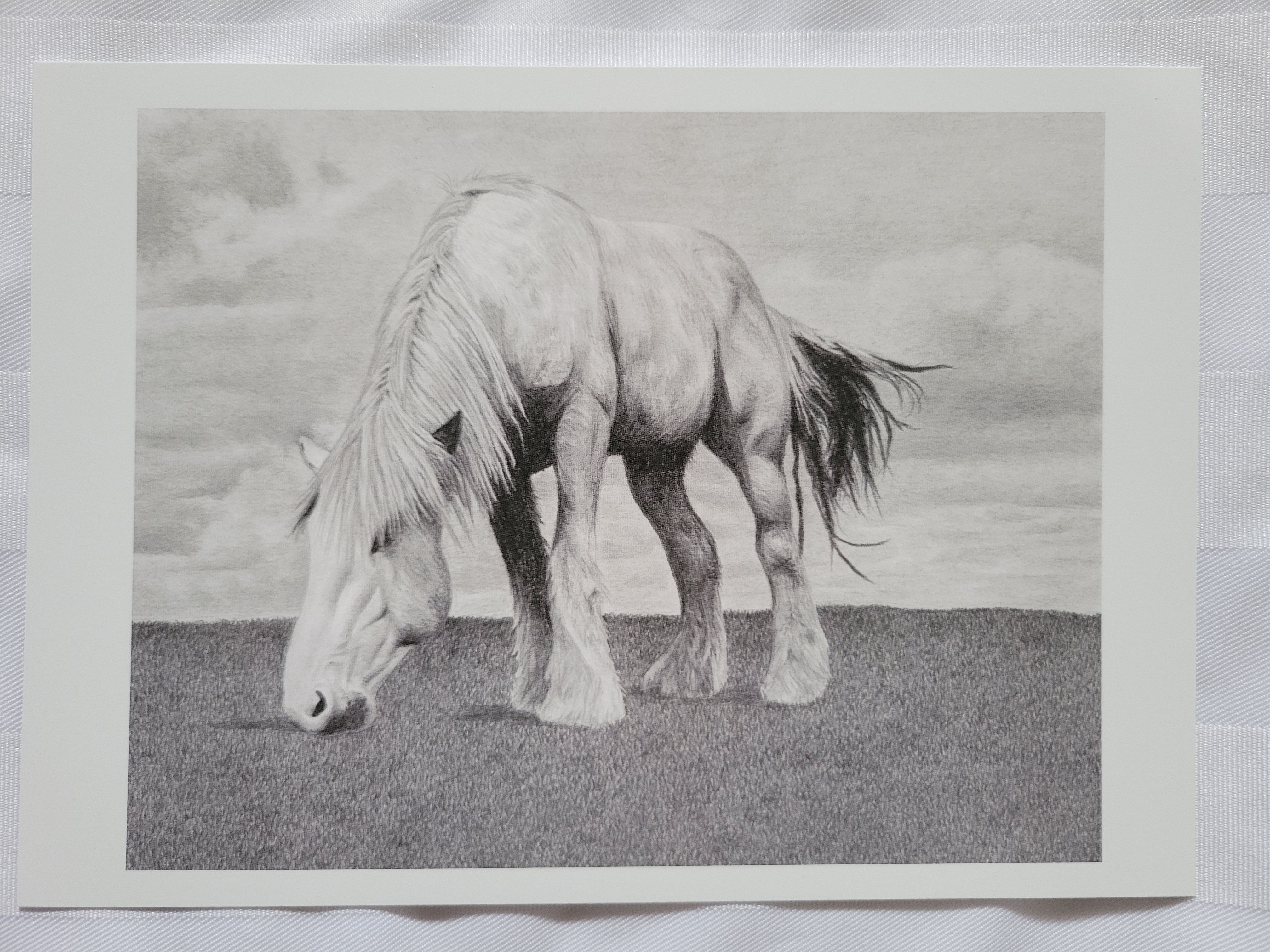 Horse (printed card)