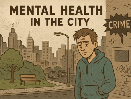 Mental health in the city is declining