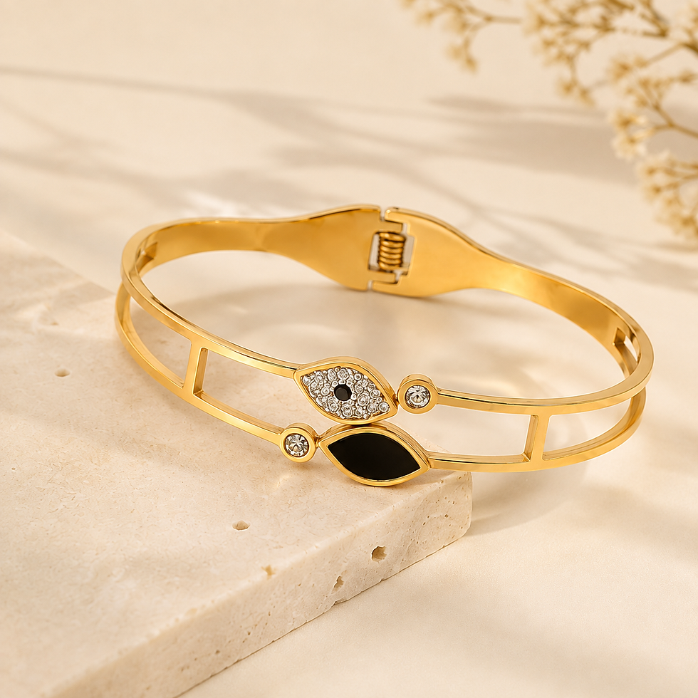 Thumbnail: Halo and Shadow | Bangle Bracelet