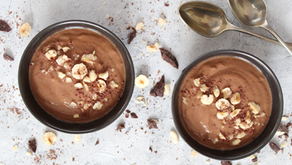 Mörk Choklad- och Jordgubbssmoothie