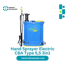 Hand Sprayer Electric  CBA Type 5,5 3in1 -  Mudah Digunakan dan berSNI