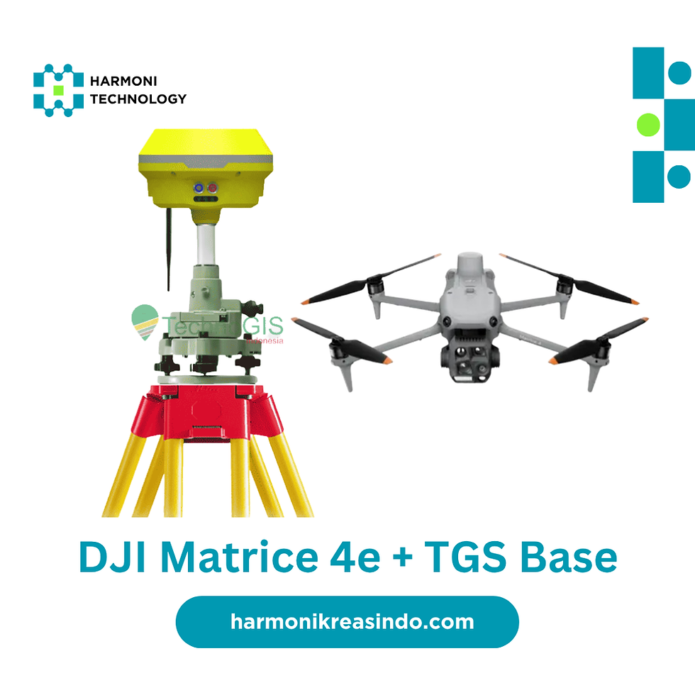 Drone DJI Matrice 4E dengan triple camera dan GNSS RTK untuk pemetaan udara akurasi tinggi
Alt Text Paket / Kelengkapan