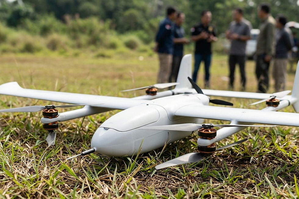 Drone Pemetaan Fotogrametri NIVO VTOL V2
