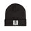 Thumbnail: Embroidered Skull & Cross Prime Knit Beanie — Black Cuffed Winter Hat