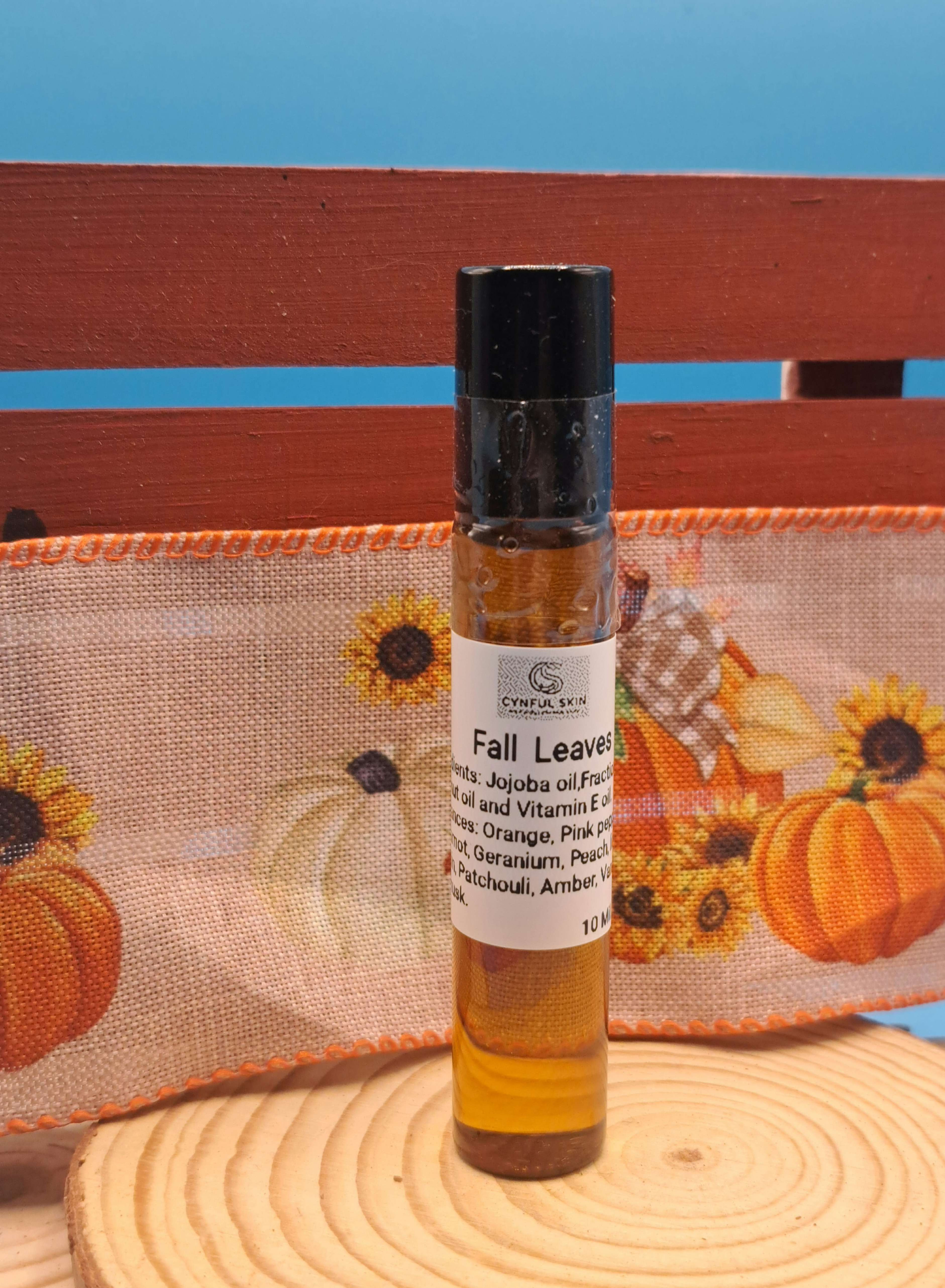Fall Leaves Travel Body Oil