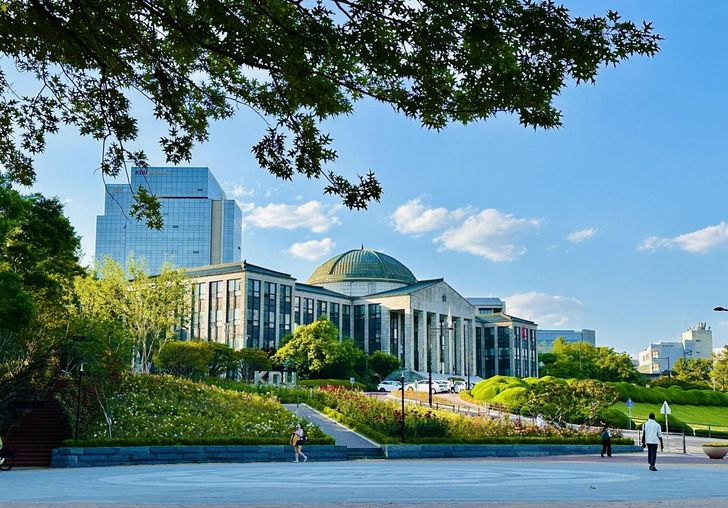 Kyungpook National University campus in Daegu, South Korea, a budget-friendly option for Korean language students