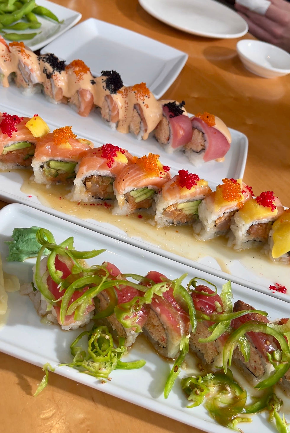 sushi rolls