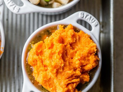 Maria’s Weekly Recipe: TURKEY MASHED POTATO POT PIE