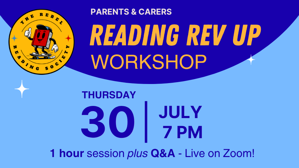 Parent & Carers Reading Rev Up Workshop! 2nd Event