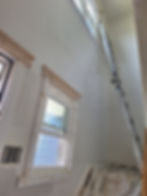 Painting & Ceiling Projects: Ladder against a high wall