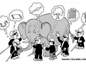 Os cegos e o Elefante...