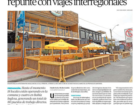 Reapertura de restaurantes de Caldera (Diario de Atacama)