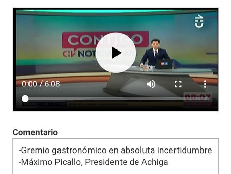 Entrevista a Máximo Picallo (Chilevisión)