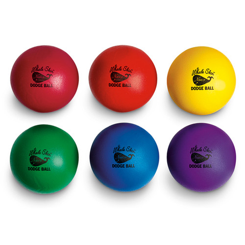 “Whale Skin” Foam Dodgeballs Set of 6 colors Carolina Singapore