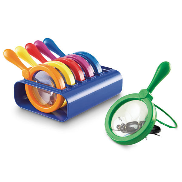 Primary Science Jumbo Magnifiers with Stand