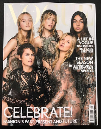 As seen in Vogue UK Magazine