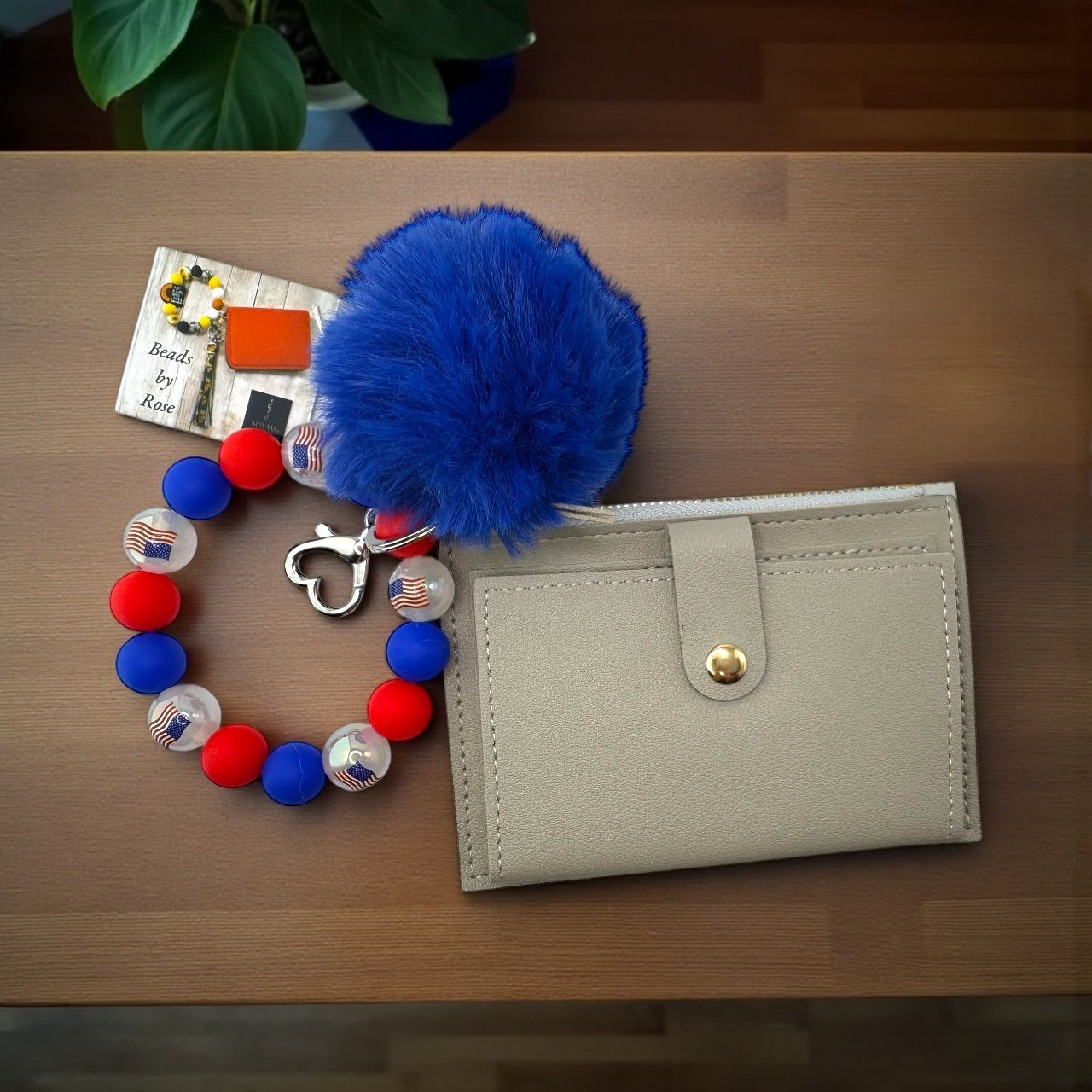 USA Wristlet Beads by Rose