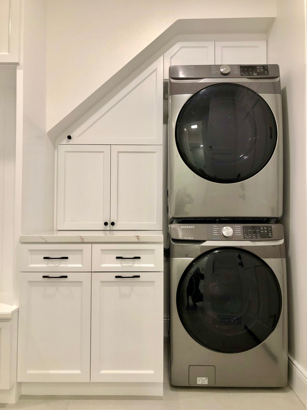 Frameless, Maple Painted White