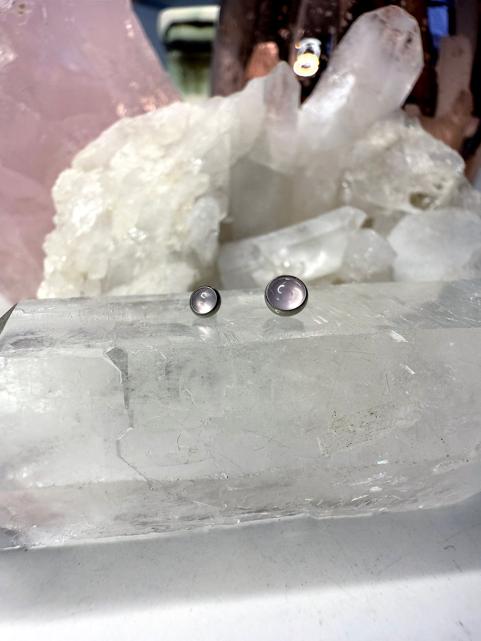 Miniatura: Top Cuarzo rosa en disco (16g)
