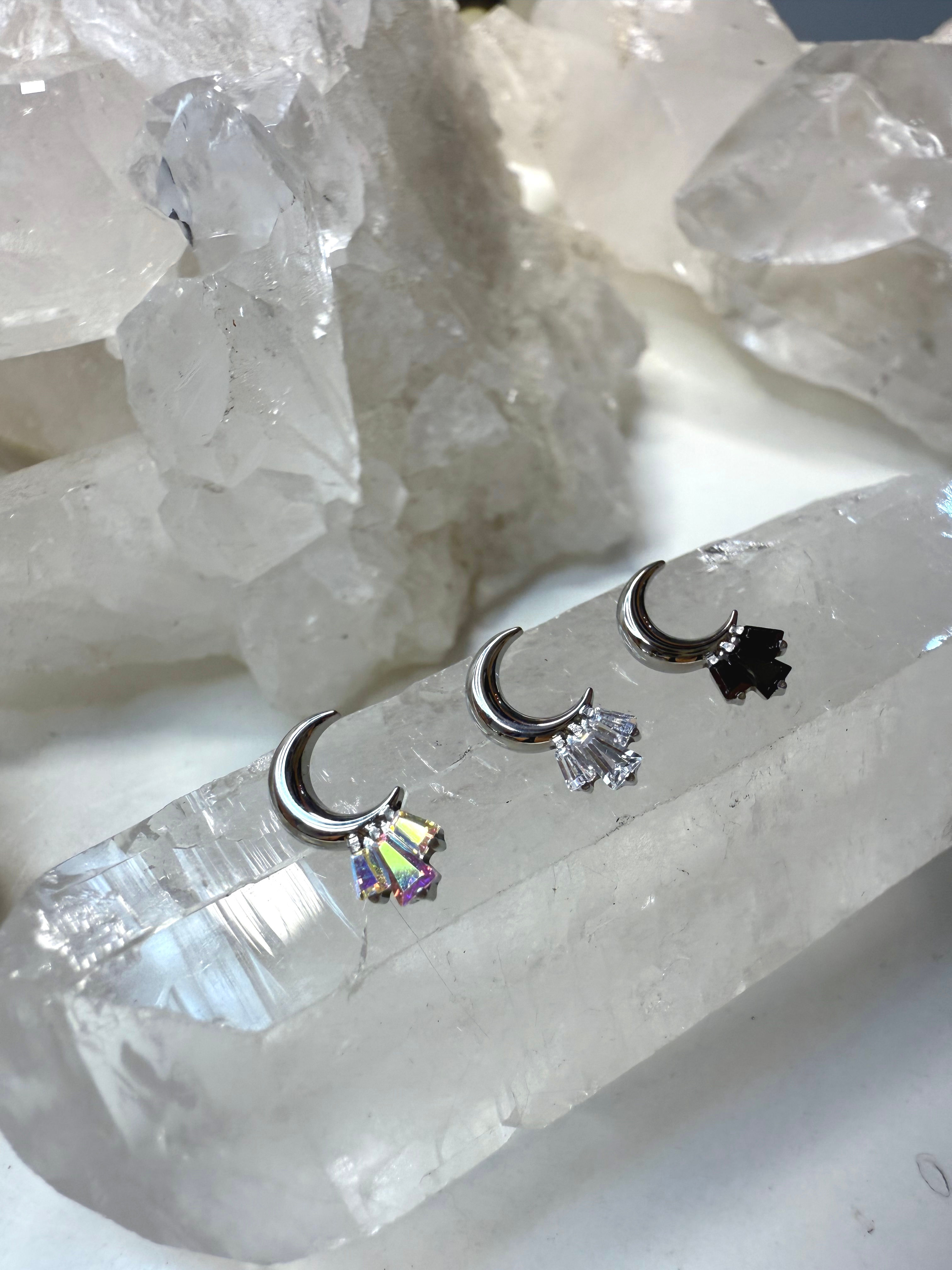 Top Mystic luna con zirconias (16g)