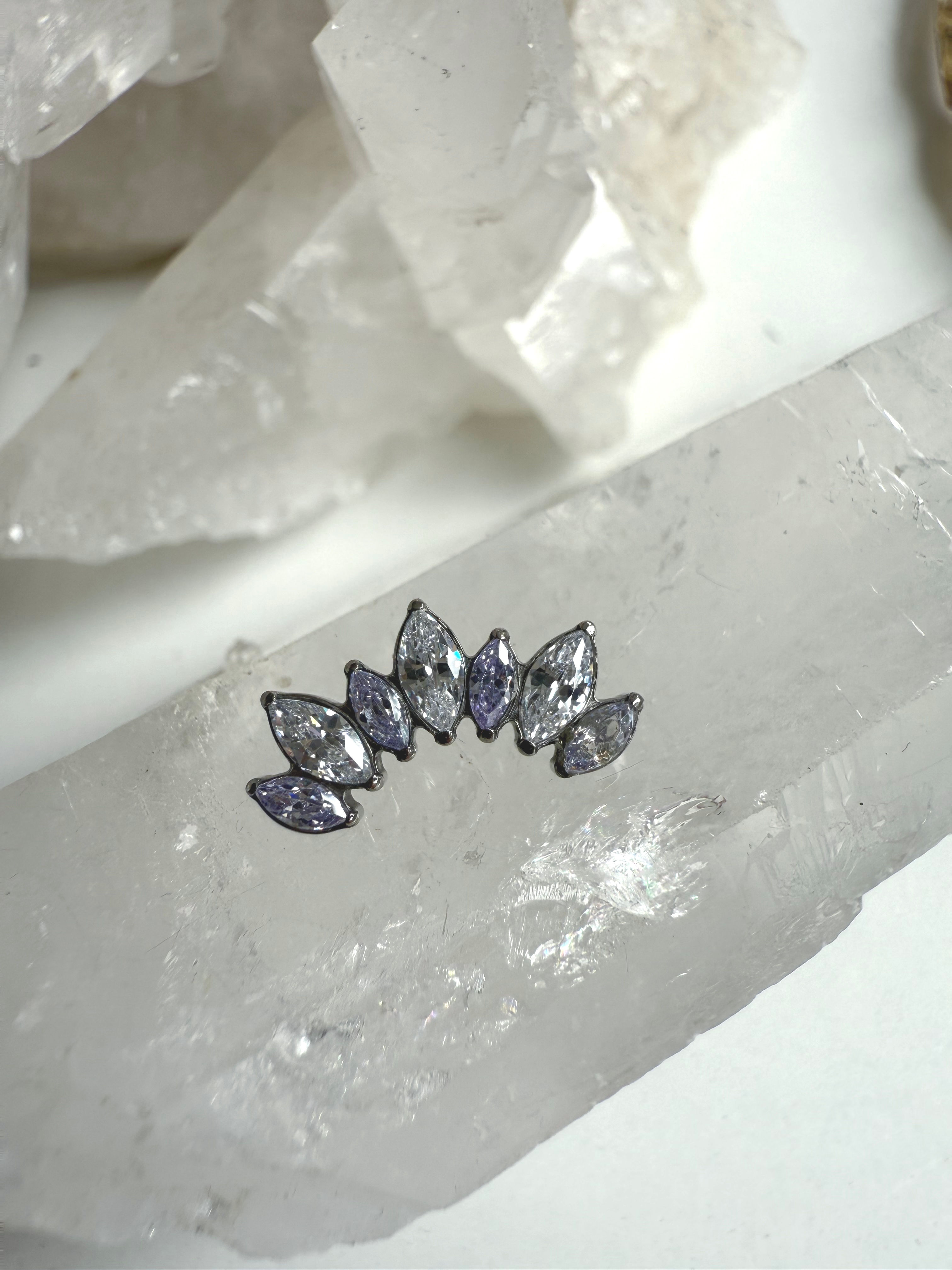 Top Marquise zirconias (pin)