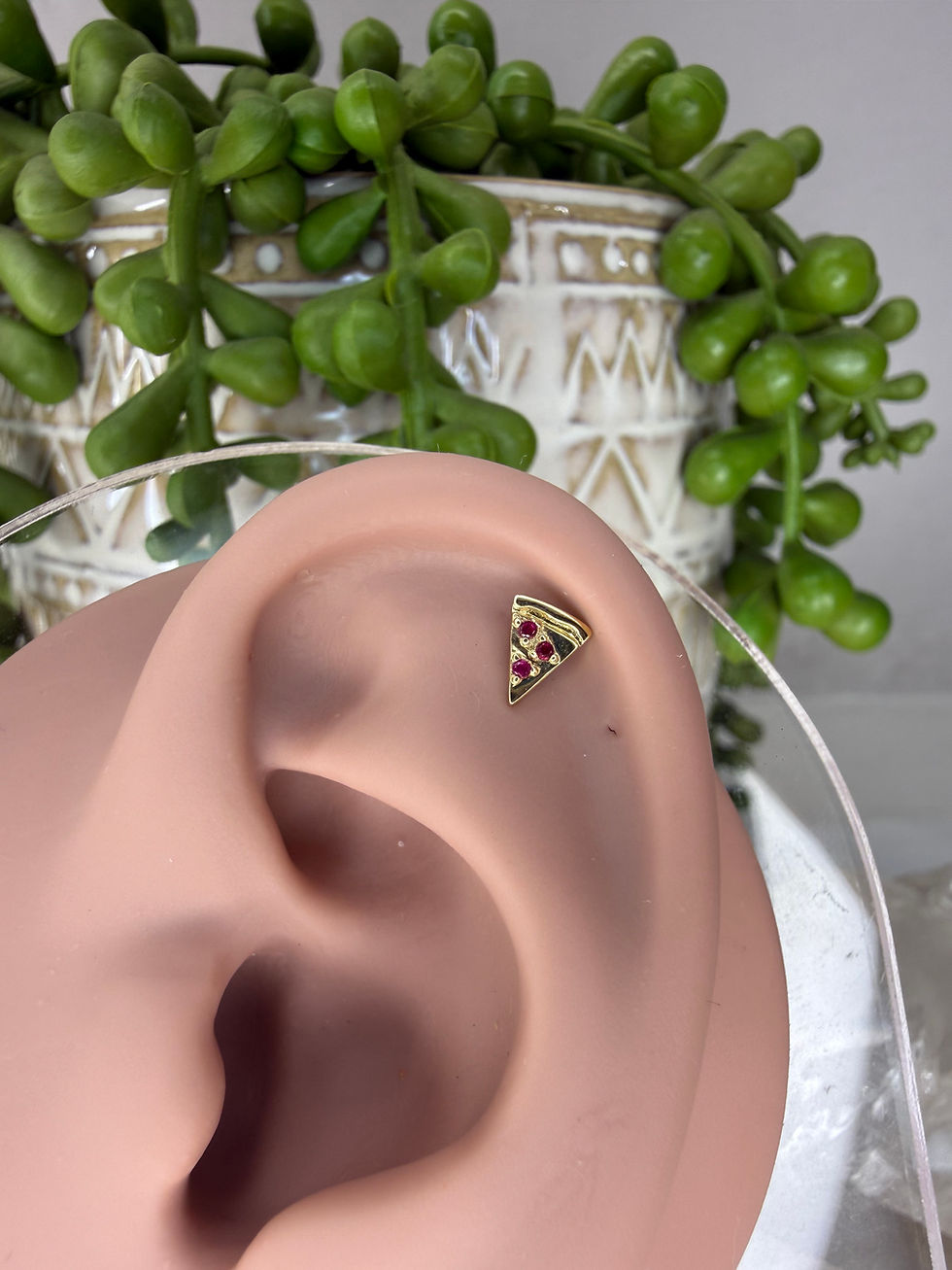 Thumbnail: Top Pizza oro 14K (pin)
