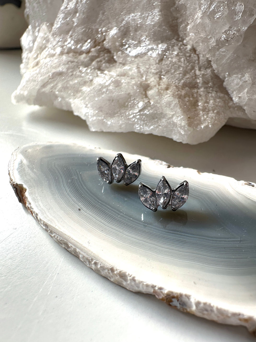 Miniatura: Top Clio triple marquise (16g)