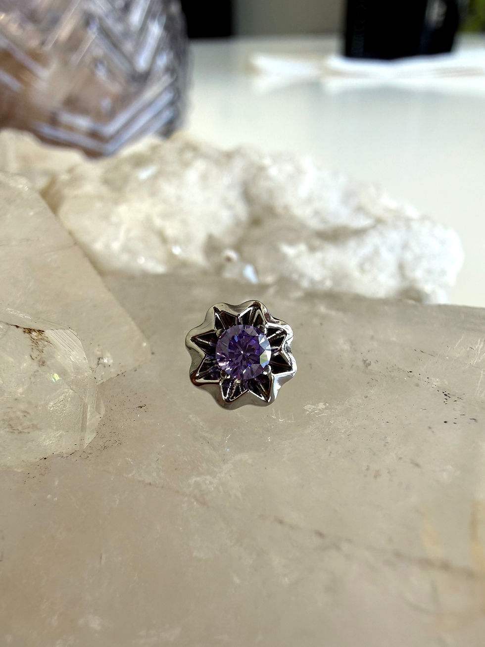 Miniatura: Top Sunflower zirconia (pin)