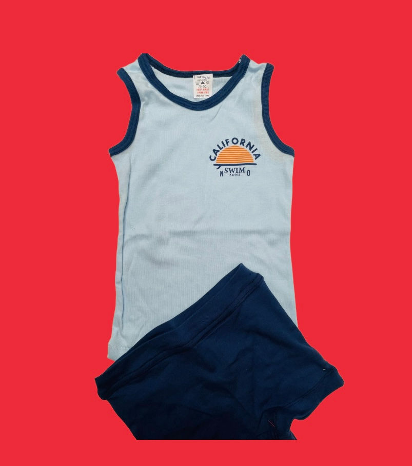 Thumbnail: Boys summer 2pcs sets 3M to 36M @£1.50