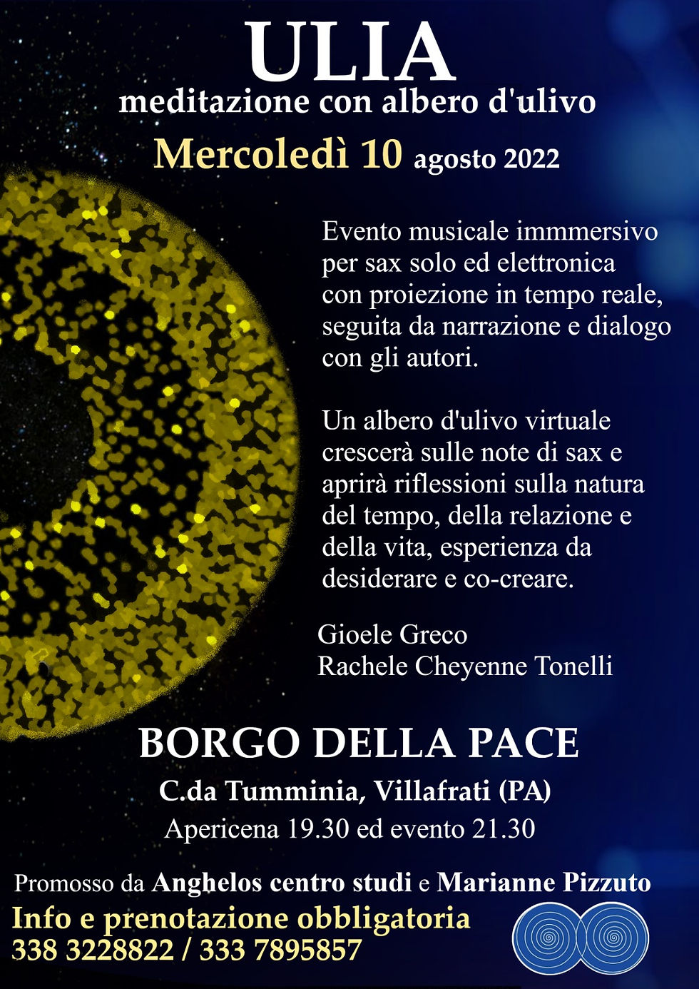 ULIA, meditazione con albero d'ulivo - BORGO DELLA PACE - Palermo